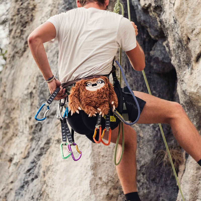 Load image into Gallery viewer, Sloth Rock Climbing Chalk Bag
