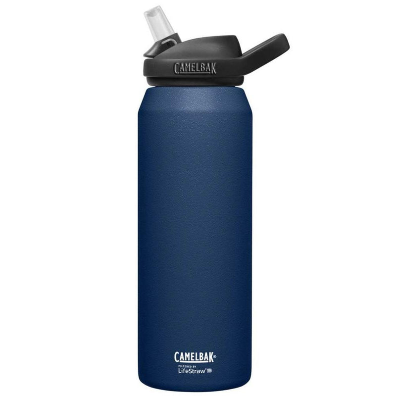 Load image into Gallery viewer, eddy+ 1L Stainless Steel Vacuum Insulated filtered by LifeStraw
