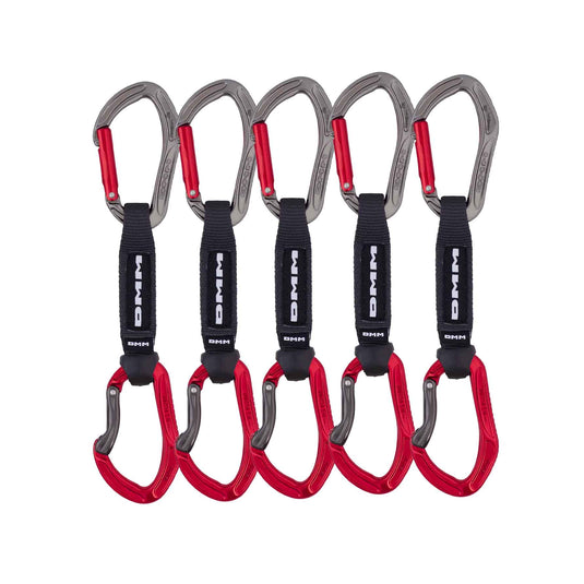 5 Pack - Alpha Sport Climbing Quickdraw 12cm