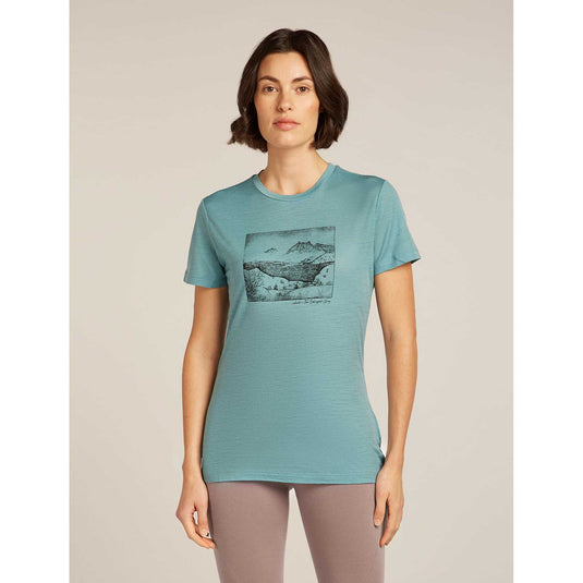 Womens Merino 150 Tech Lite SS Tee Terrain