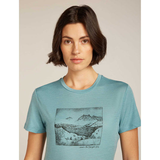 Womens Merino 150 Tech Lite SS Tee Terrain