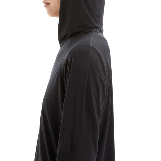 Womens 125 Cool-Lite Sphere Merino Long Sleeve Hoodie