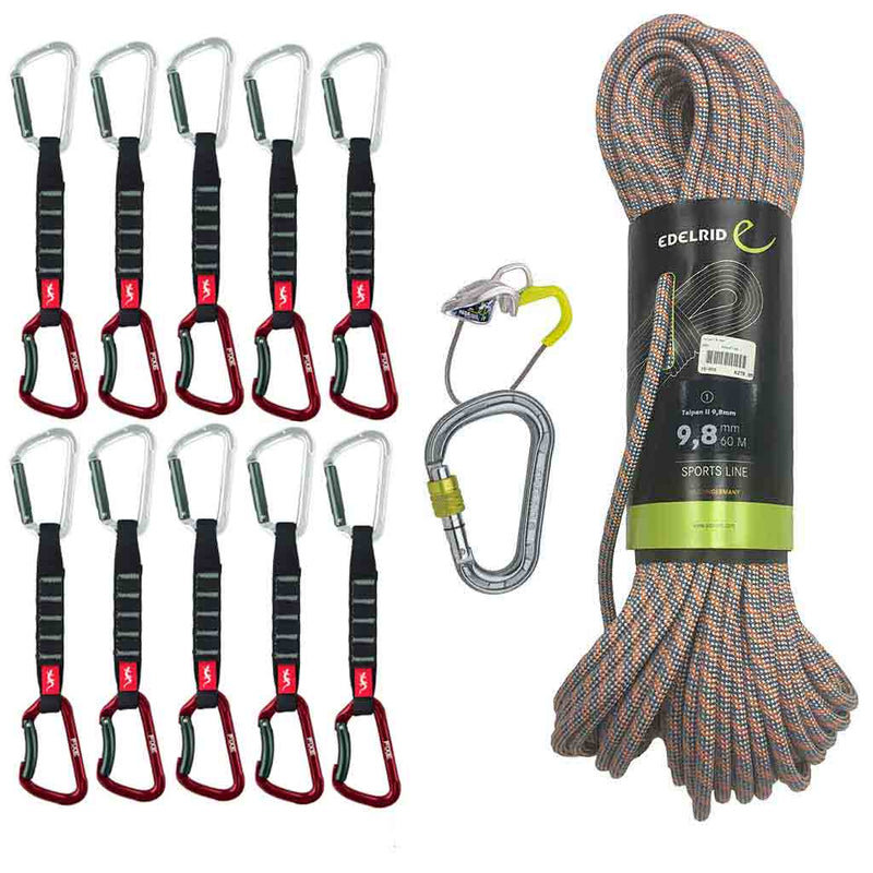 Load image into Gallery viewer, Edelrid &amp; Fixe Sport Lead Climbing Package

