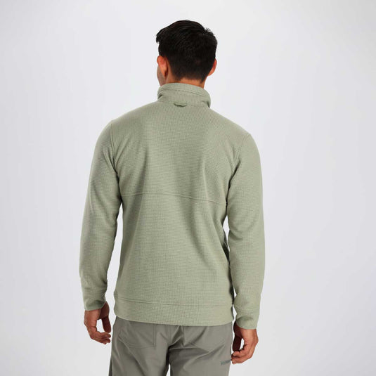 Mens Trail Mix Snap Pullover II Fleece