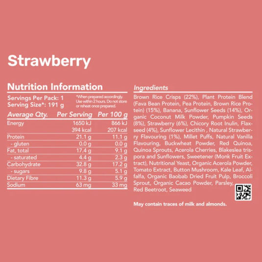 Strawberry - Plant-Based Breakfast
