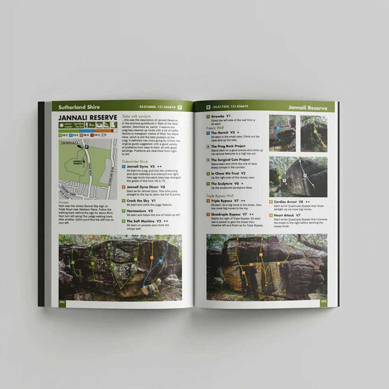 Load image into Gallery viewer, Lofty Climbing Sydney Bouldering Guide 1st Edition - 2023