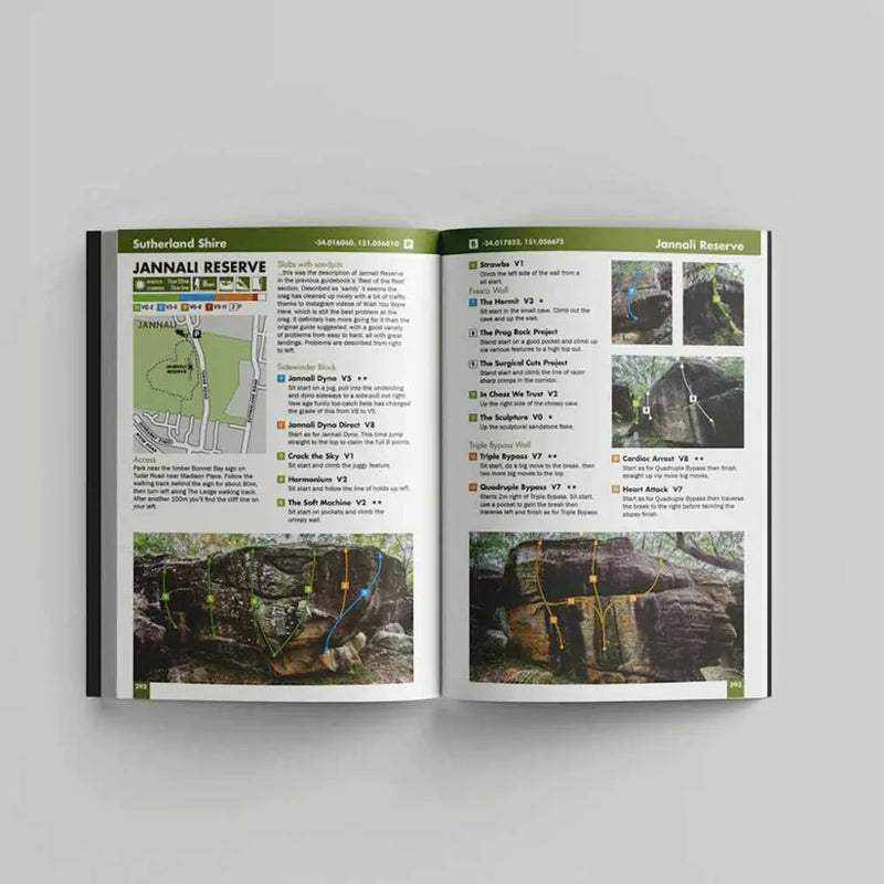 Load image into Gallery viewer, Lofty Climbing Sydney Bouldering Guide 1st Edition - 2023