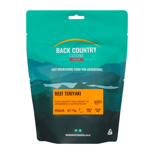 Back Country Cuisine Camp Food teriyaki beef gluten free