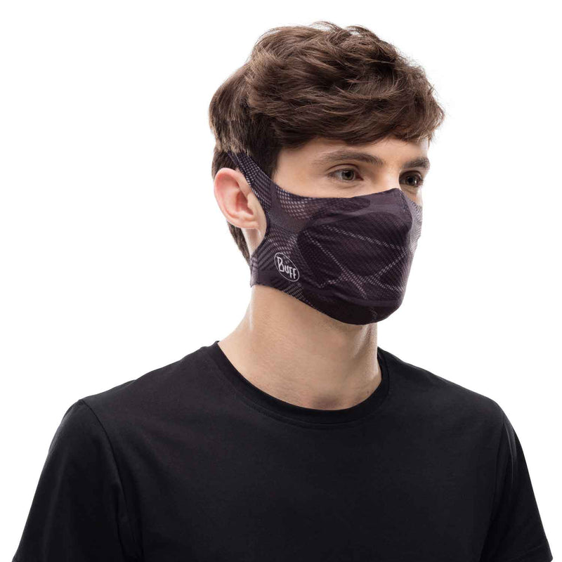 Load image into Gallery viewer, Buff filter mask face mask adult ape x black 2