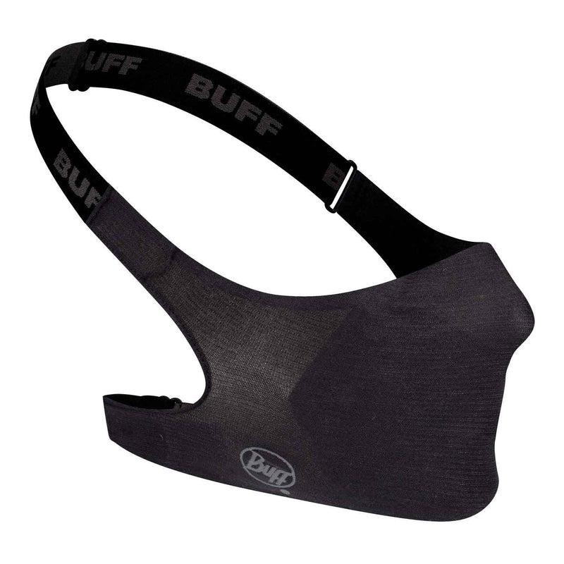 Load image into Gallery viewer, Buff filter mask face mask adult solid black 1
