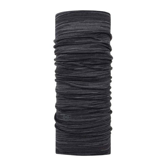 Buff neckwear LW merino castlerock grey multi stripes