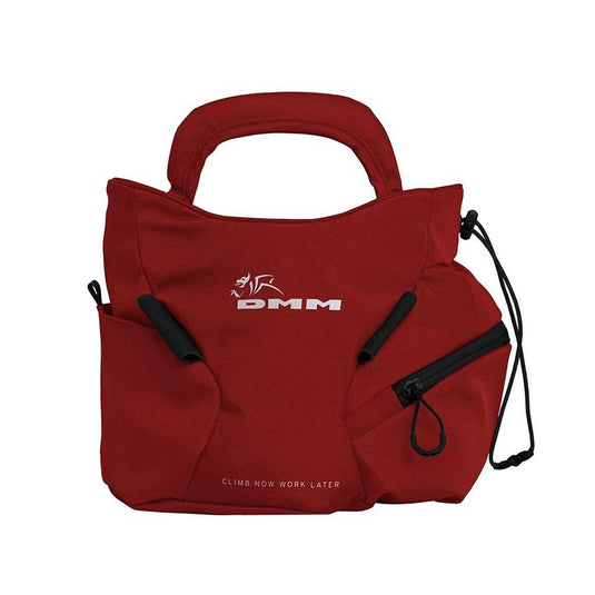 DMM Climbing edge bouler chalk bag red