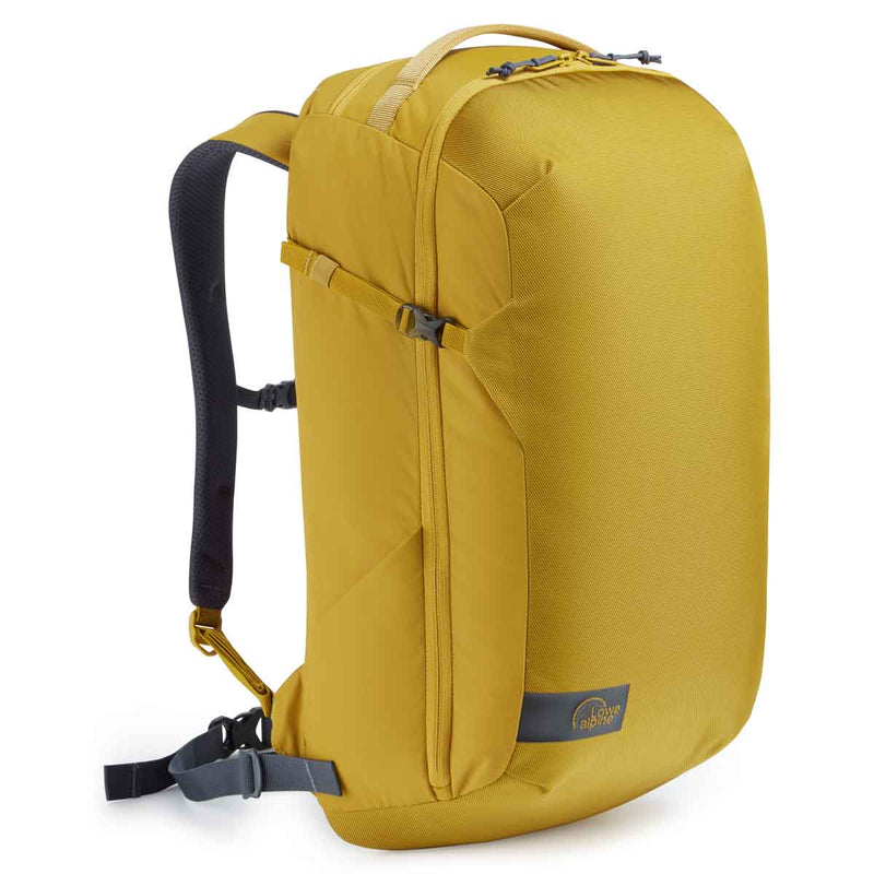 Load image into Gallery viewer, Lowe Alpine climbing crag bag Misfit 27 golden palm front
