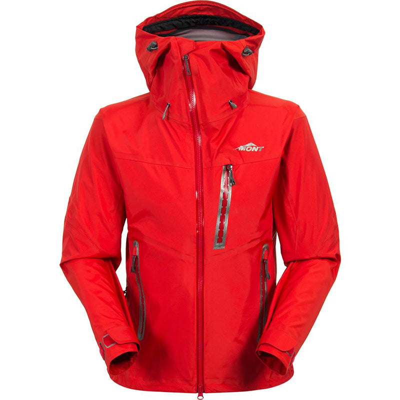 Load image into Gallery viewer, Mont Womens Supersonic Jacket Fiesta front hood down
