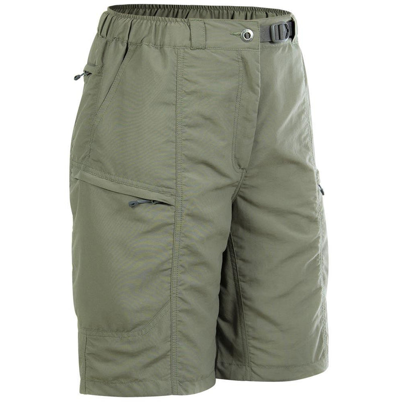 Load image into Gallery viewer, Montadventure light short Womens sage frontside
