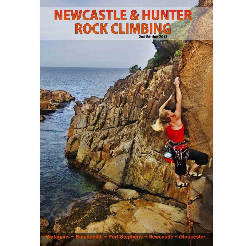 Load image into Gallery viewer, Newcastle   Hunter rock climbing guide book
