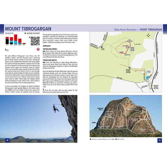 south east queensland rock climbing guide book
