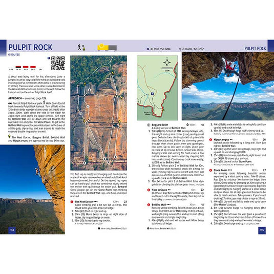 blue mountains climbing guide 2019 edition pulpit rock