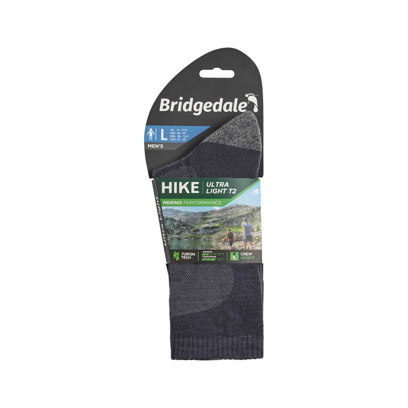 Load image into Gallery viewer, Bridgedale Mens Hike Ultra Light T2 Performance Socks