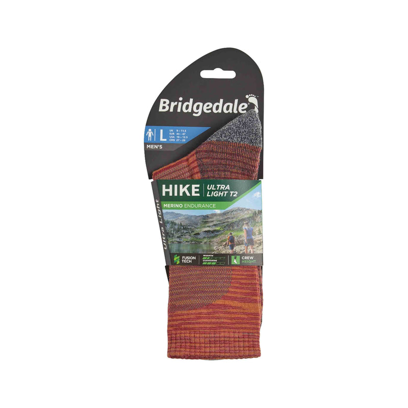 Load image into Gallery viewer, Bridgedale Mens Hike Ultra Light T2 Performance Socks