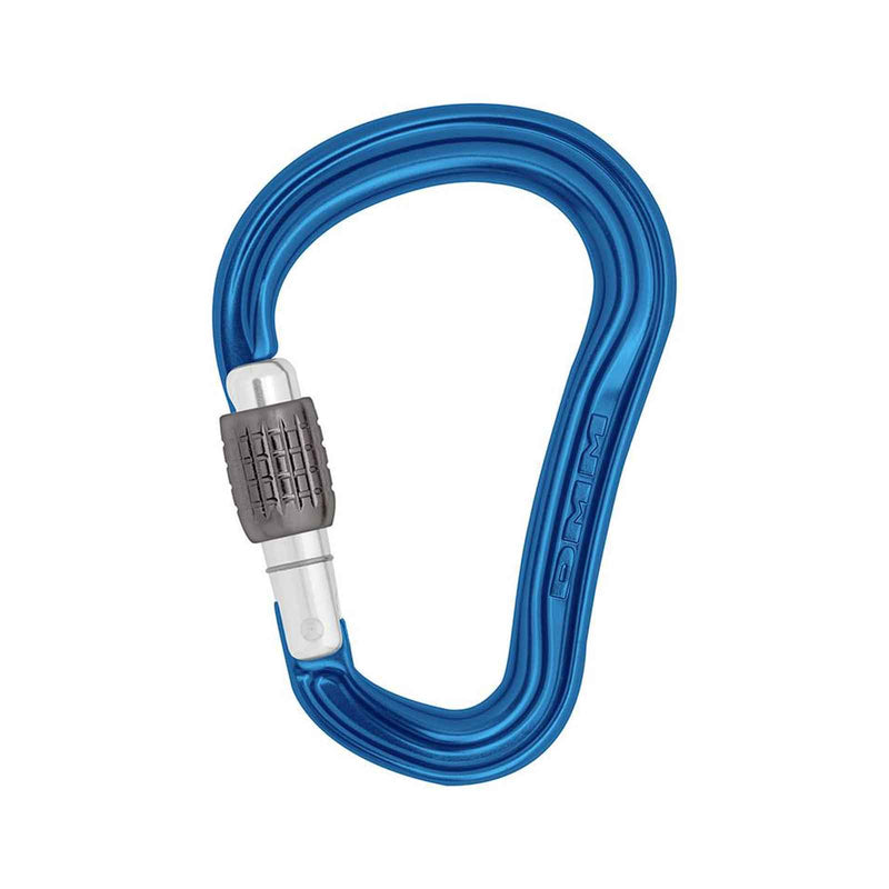 Load image into Gallery viewer, dmm shadow hms belay climbing carabiner blue
