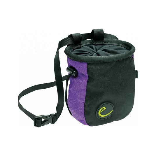 edelrid cosmic lady chalk bag violet night