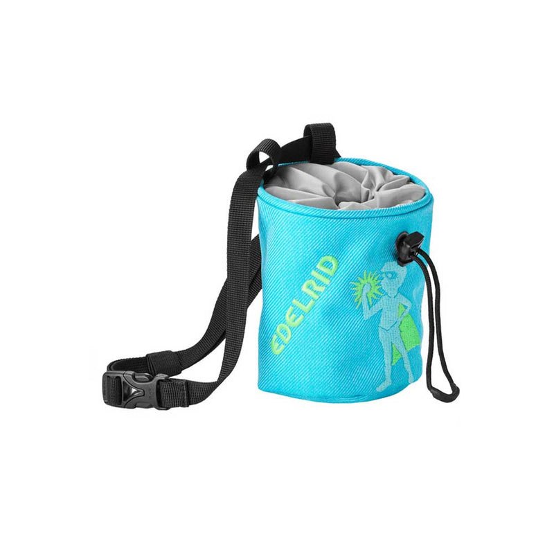 Load image into Gallery viewer, edelrid kids muffin chalk bag icemint

