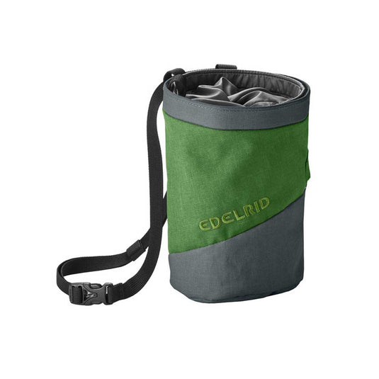 edelrid splitter twist climbing chalkbag ginger