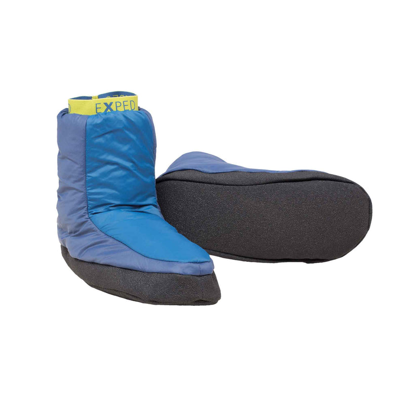Load image into Gallery viewer, exped insulated camp bootie pair blue