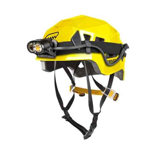 grivel stealth helmet with headtorch