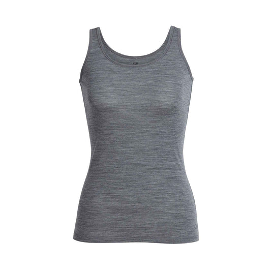 icebreaker womens siren cami gritstone heather