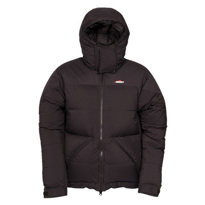 Load image into Gallery viewer, icicle jkt black hoodup front
