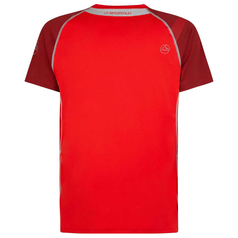 Load image into Gallery viewer, la sportiva mens motion trail running tee poppy chilli 2
