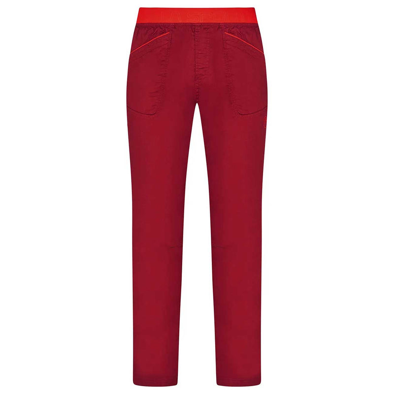 Load image into Gallery viewer, la sportiva mens roots climbing pants chilli poppy 1