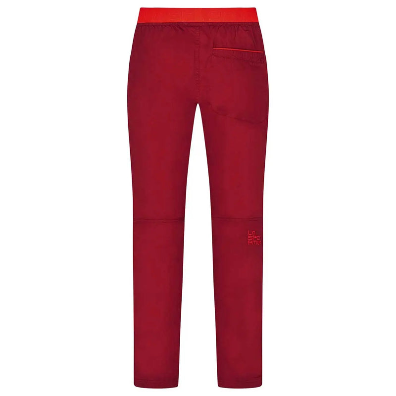 Load image into Gallery viewer, la sportiva mens roots climbing pants chilli poppy 2