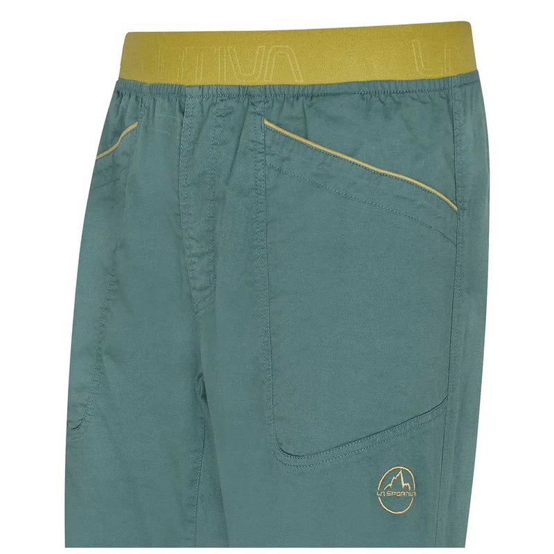 Load image into Gallery viewer, la sportiva mens roots pants climbing pine kiwi 2