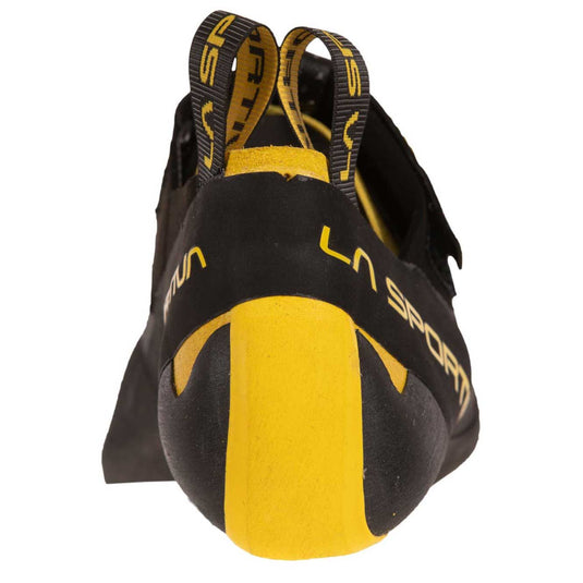 la sportiva theory rock climbing shoe black yellow 3