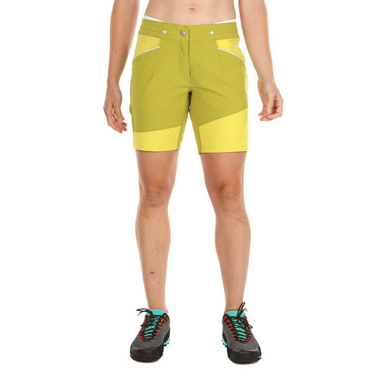 la sportiva womens daka shorts on body 1