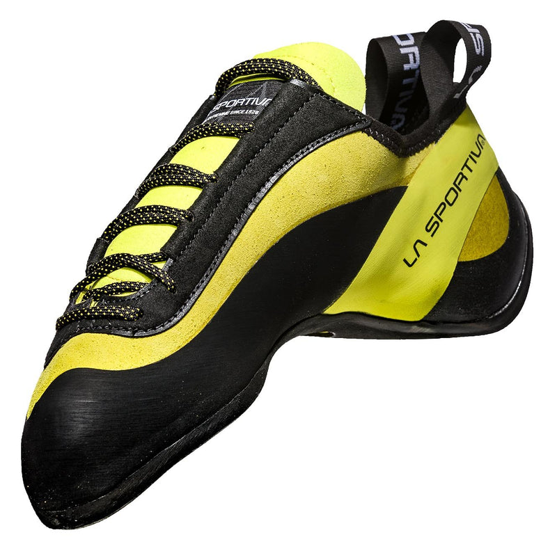 Load image into Gallery viewer, la sportiva miura lace relaunch lime 2 rock climbing shoe
