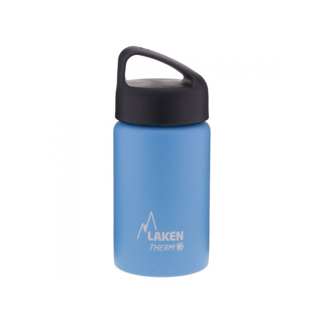 Load image into Gallery viewer, laken classic thermo bottle 350ml stainless steel cyan
