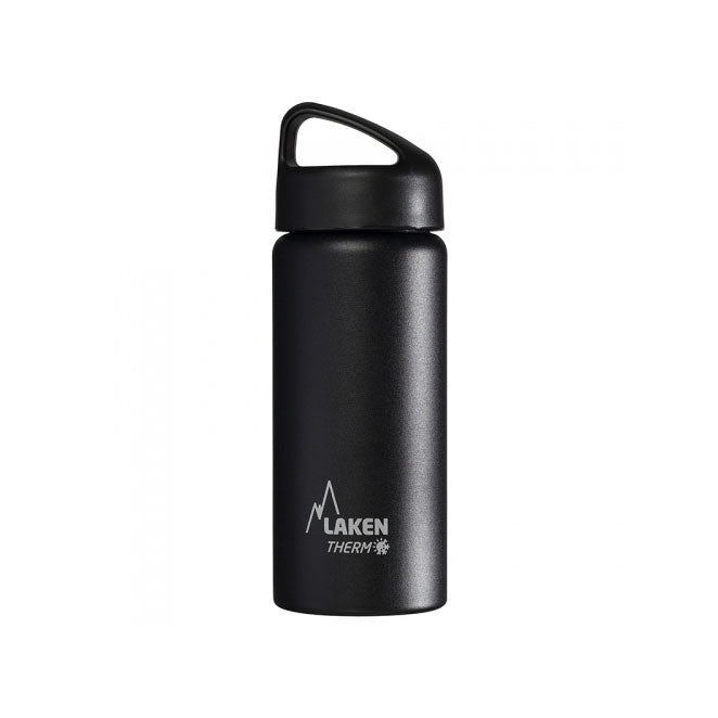 Load image into Gallery viewer, laken classic thermo bottle 500ml stainless steel black
