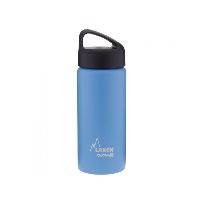 Load image into Gallery viewer, laken classic thermo bottle 500ml stainless steel cyan
