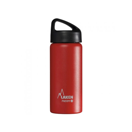 laken classic thermo bottle 500ml stainless steel red