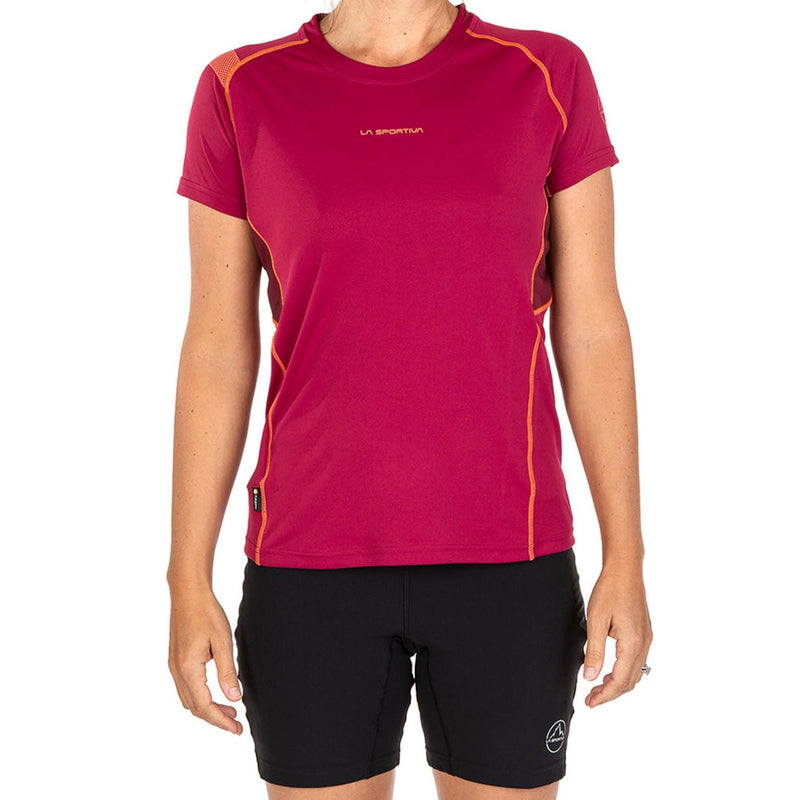 Load image into Gallery viewer, la sportiva womens move trail running tshirt beet
