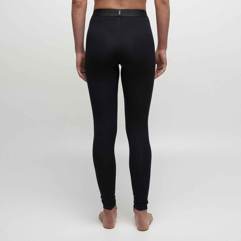 Load image into Gallery viewer, le bent womens core 200 bottoms merino bamboo blend black 3
