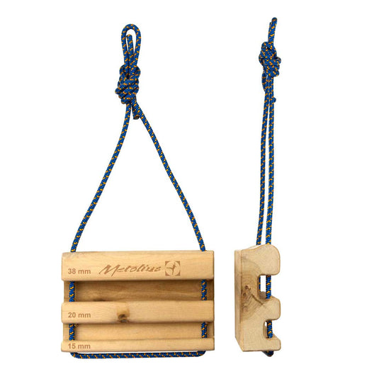 metolius wood rock rings climbing training