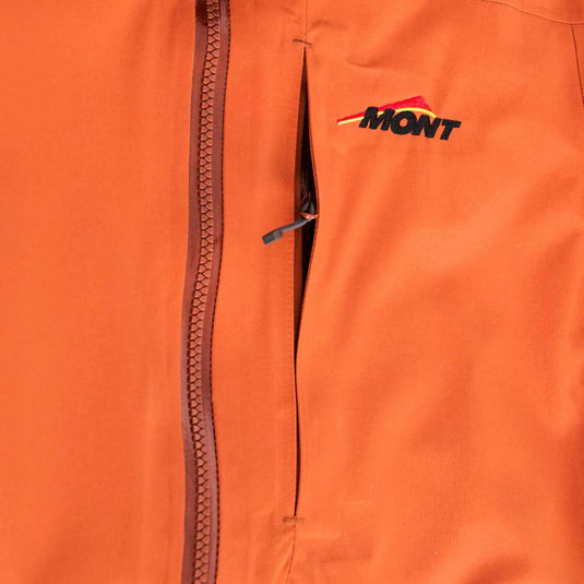 mont odyssey jacket rain shell mens chest pocket detail