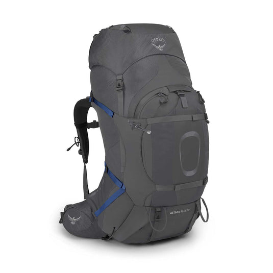 osprey aether plus 70 hiking pack eclipse grey 1