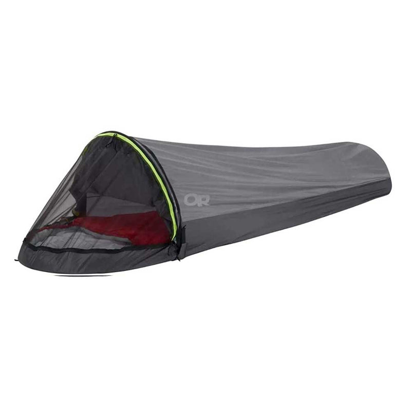 Load image into Gallery viewer, outdoor research helium bivy bag lightweight pewter
