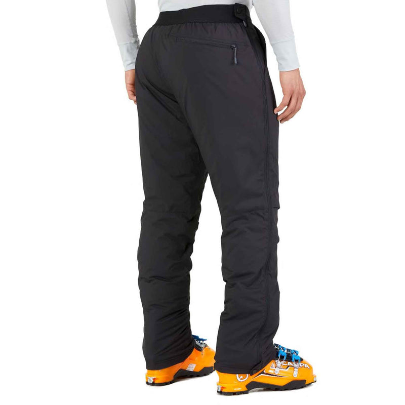 Load image into Gallery viewer, outdoor research mens refuge pants insulated black on body back